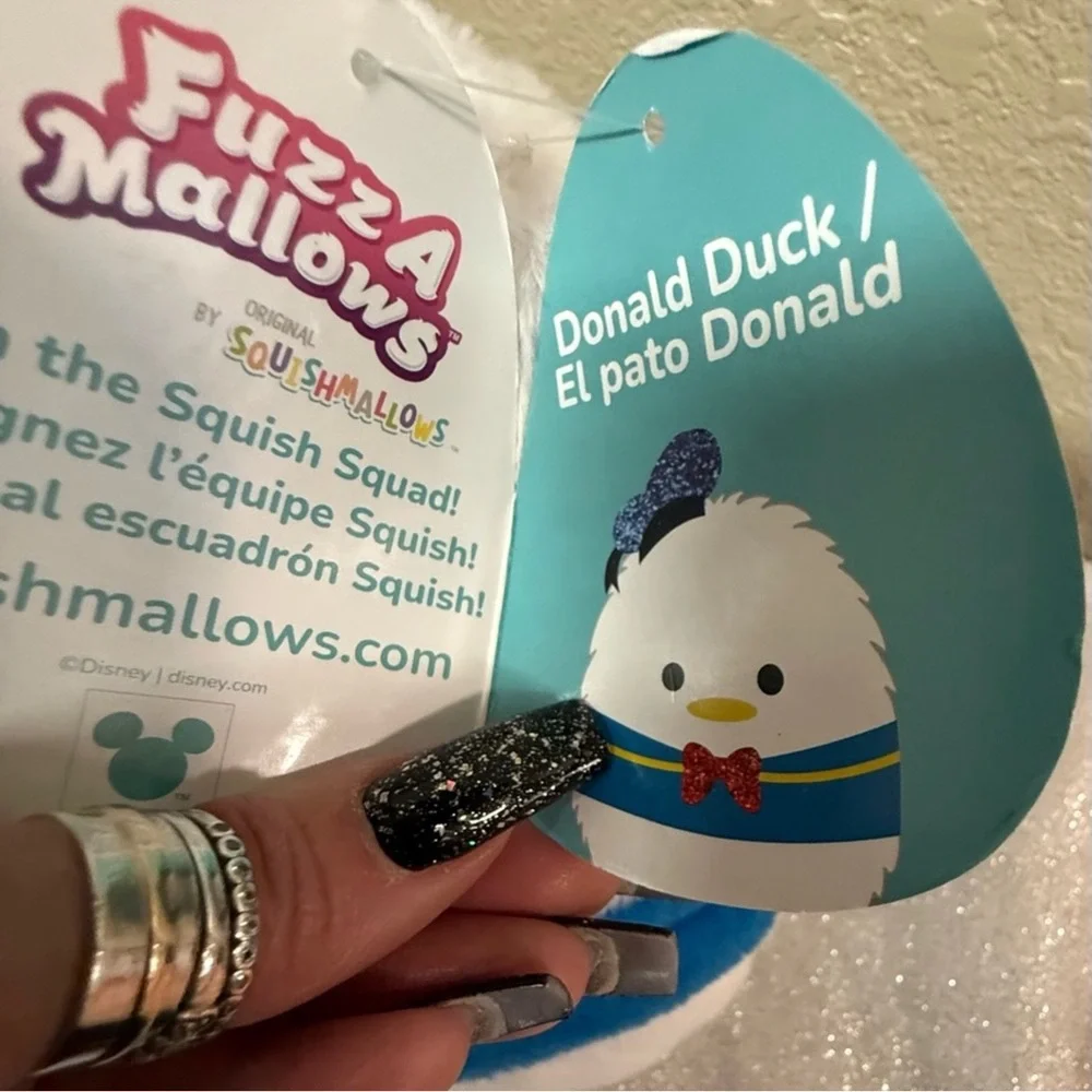 Disney FuzzAmallows by Squishmallows 90th Anniversary Donald Duck